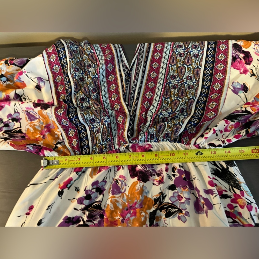Umgee Floral High Low Dress - Picture 5 of 5